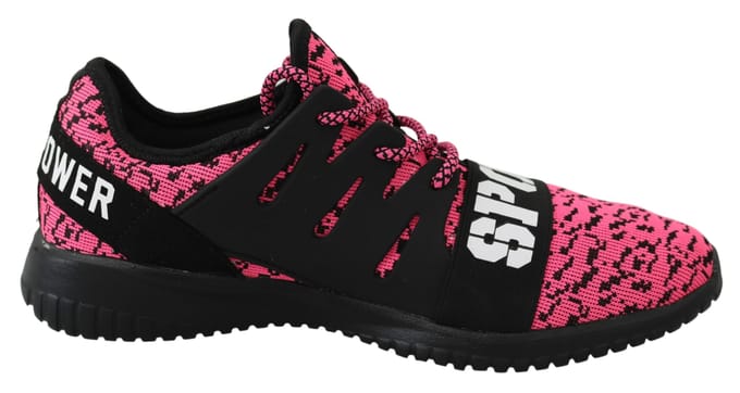 Plein Sport Vrouwen Roze Blush Polyester Runner Joice Sneakers Schoenen