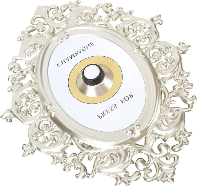 Dailygoods - Unieke Druk voor Champagneknop als Decoratie