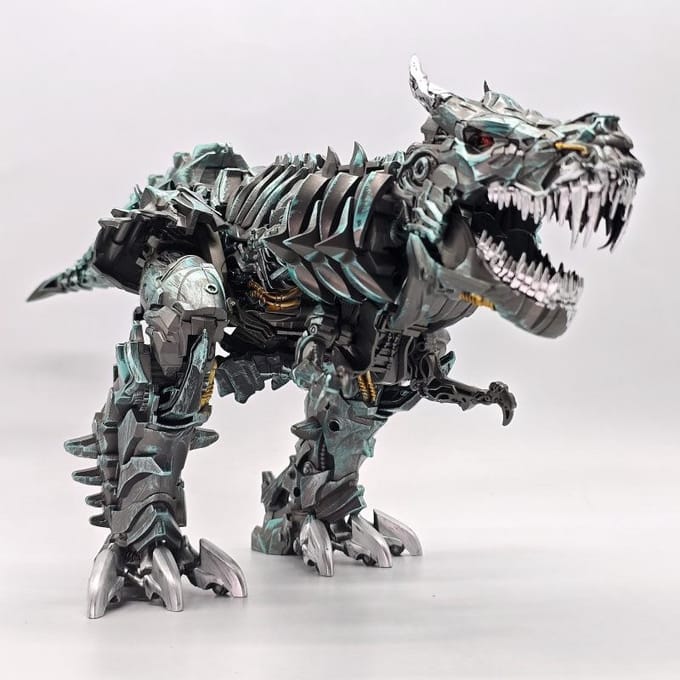Transformeer Speelgoed Grimlock BAIWEI Dinosaurus Leider TW1034 OP Commander KO SS07 SS44 Actiefiguur Vervormbare Robot Anime Model 23cm black