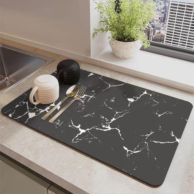 Sous-main de cuisine absorbant et résistant à la chaleur