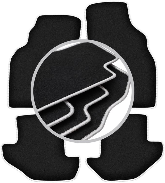 CARLUX-SILVER automatten voor: Ford Puma coupé (1997-2001)