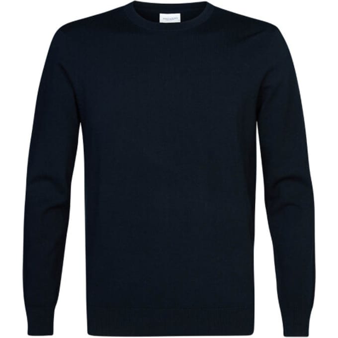 Profuomo Pullover Luxury Donkerblauw (navy) - Maat L - Heren