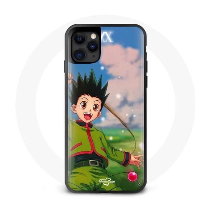 Case Iphone 12 Miniposter Gon Freecss Hunter x Hunter Anime