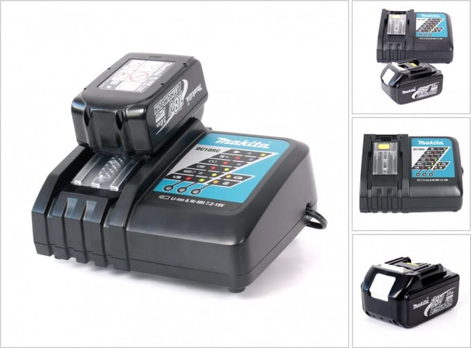 Makita Power Source Kit 18V met 1x BL1830B accu 3,0Ah + DC18RC oplader