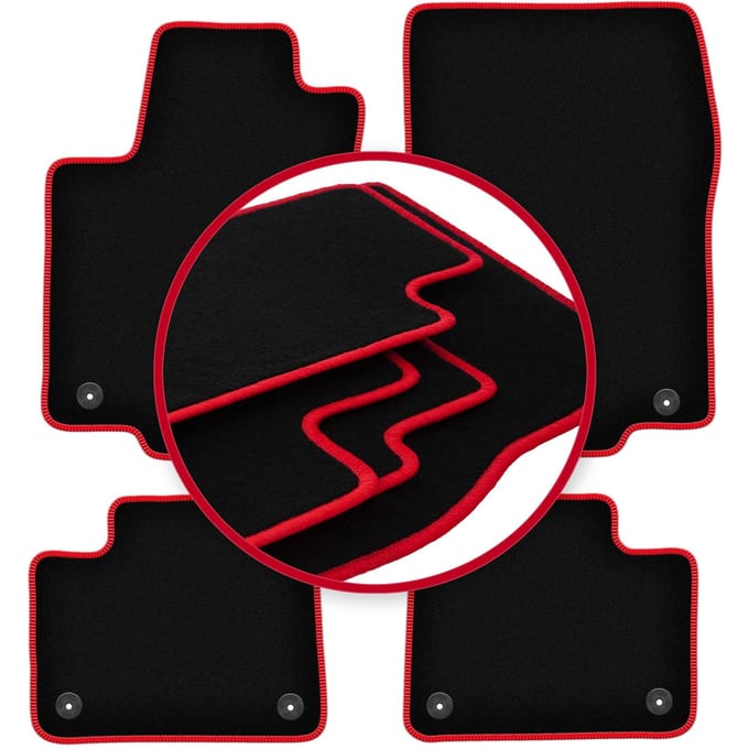 CARLUX-RED automatten voor: Mercedes GLS SUV (2015-)