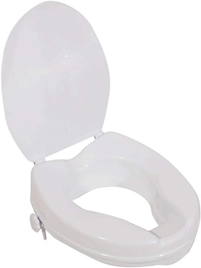 Verhoogd Toiletzitje met Deksel 5 cm