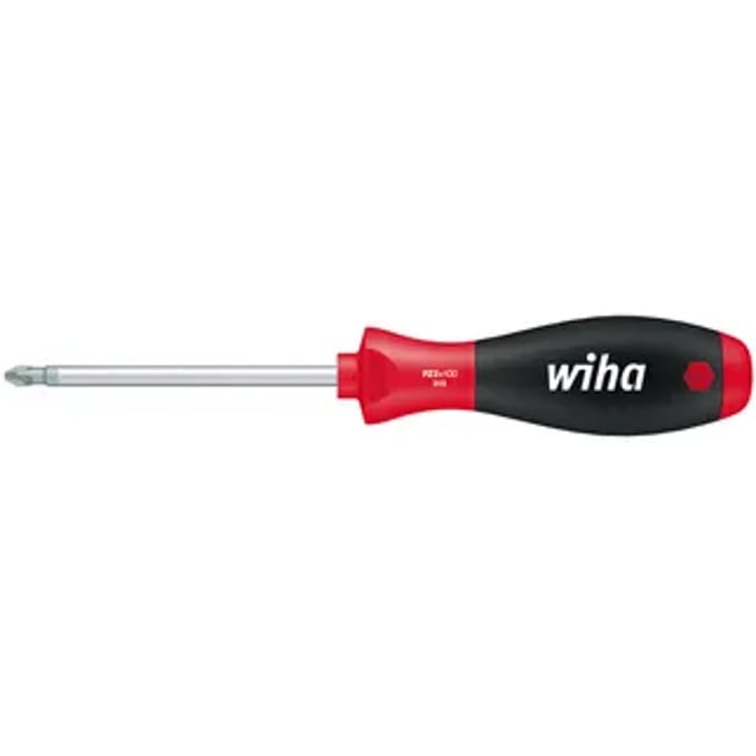 Wiha Pozidriv Schroevendraaier Softfinish Pz2 100mm