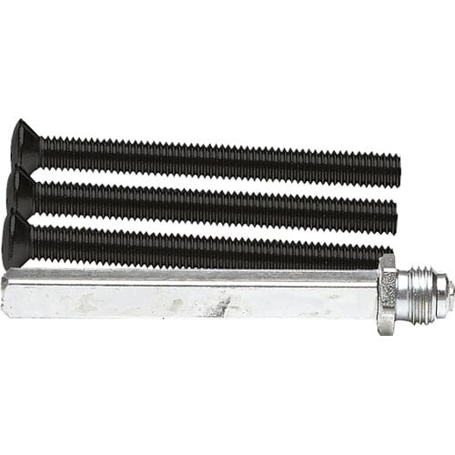 AXA Verlengset Wisselstift 110mm Boutenset M6x80 Zwart