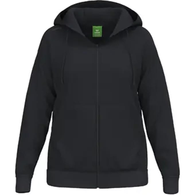 Erima Ts Sweatjack Met Capuchon Dames - Zwart | Maat: 44