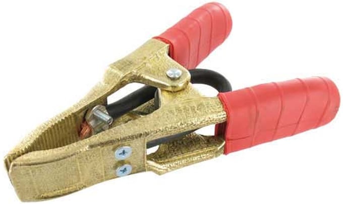 Acculaadtang 600 amp?re rood onge?soleerd