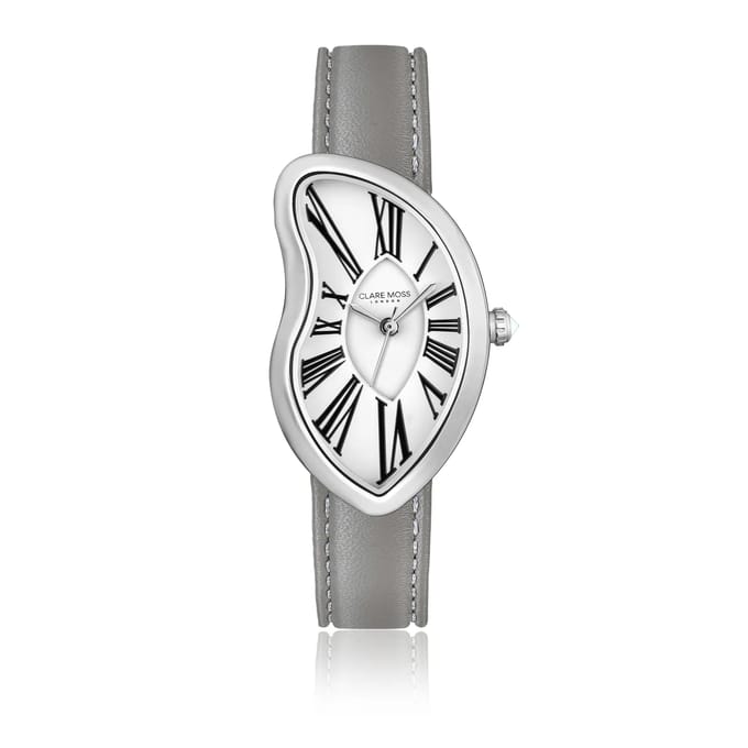 Vrouwenhorloge Clare Moss Old money white