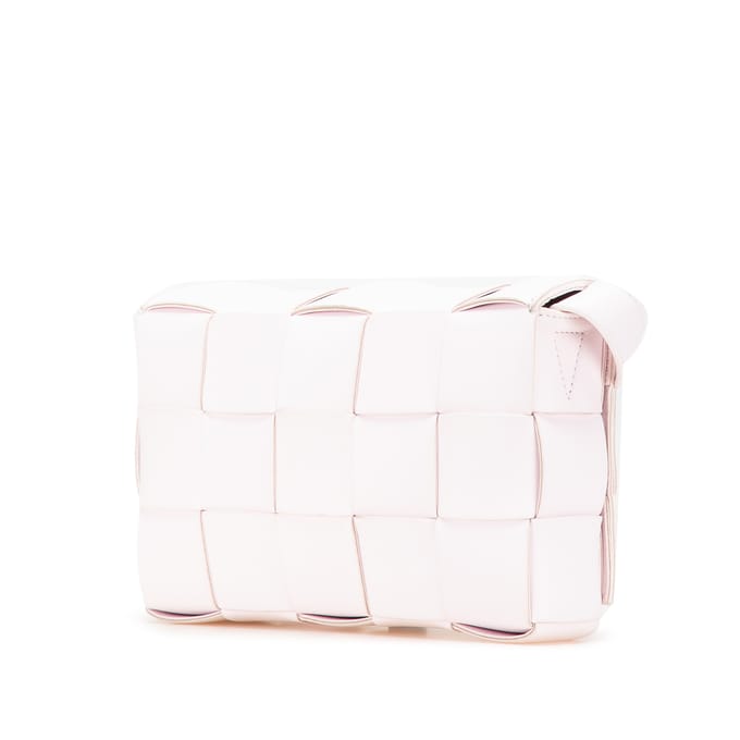 De Intrecciato Schoudertas met Pouch