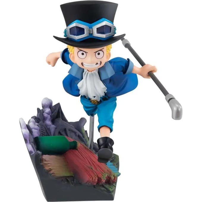 PVC-beeldje Megahouse One Piece G.E.M. Series Sabo Run! Run! Run!
