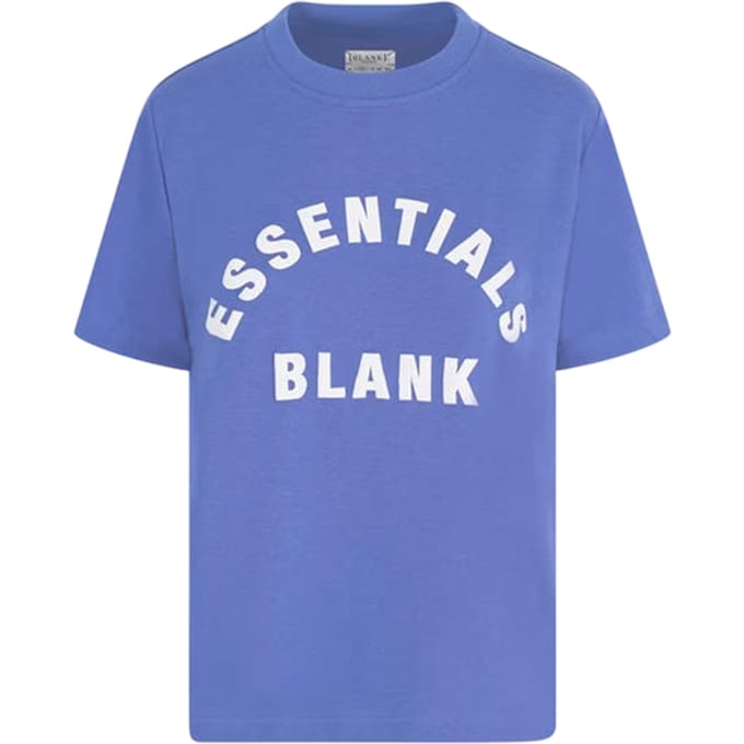 Blank Essentials Dames/Dames Oversized Vriend T-shirt (Schemering)