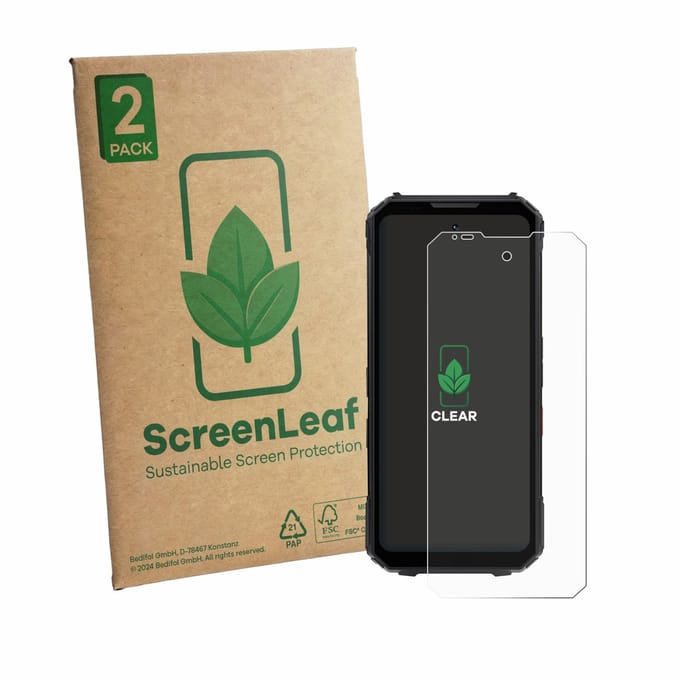2 Stuks Screenprotector voor Doogee V Max LR - Hoogwaardige Beschermfolie transparant