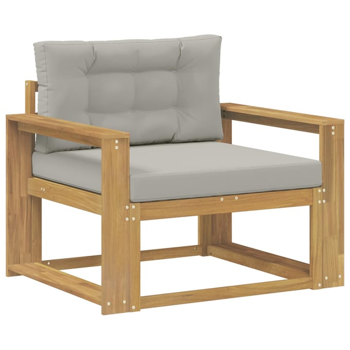 vidaXL - Buiten - Midden - Sofa - Polyester - Wit