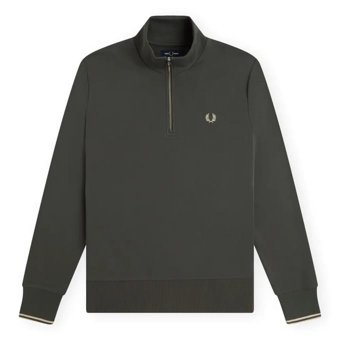 1/2 rits sweater Fred Perry