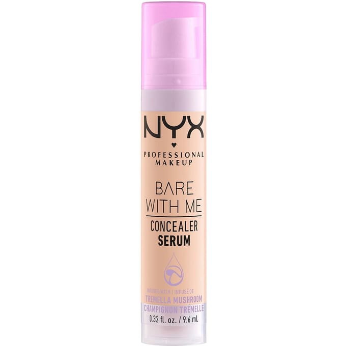 NYX Professional Makeup, Bare With Me, Concealer Serum, 03 Vanilla, 9,6 ml (0,32 fl oz) beige