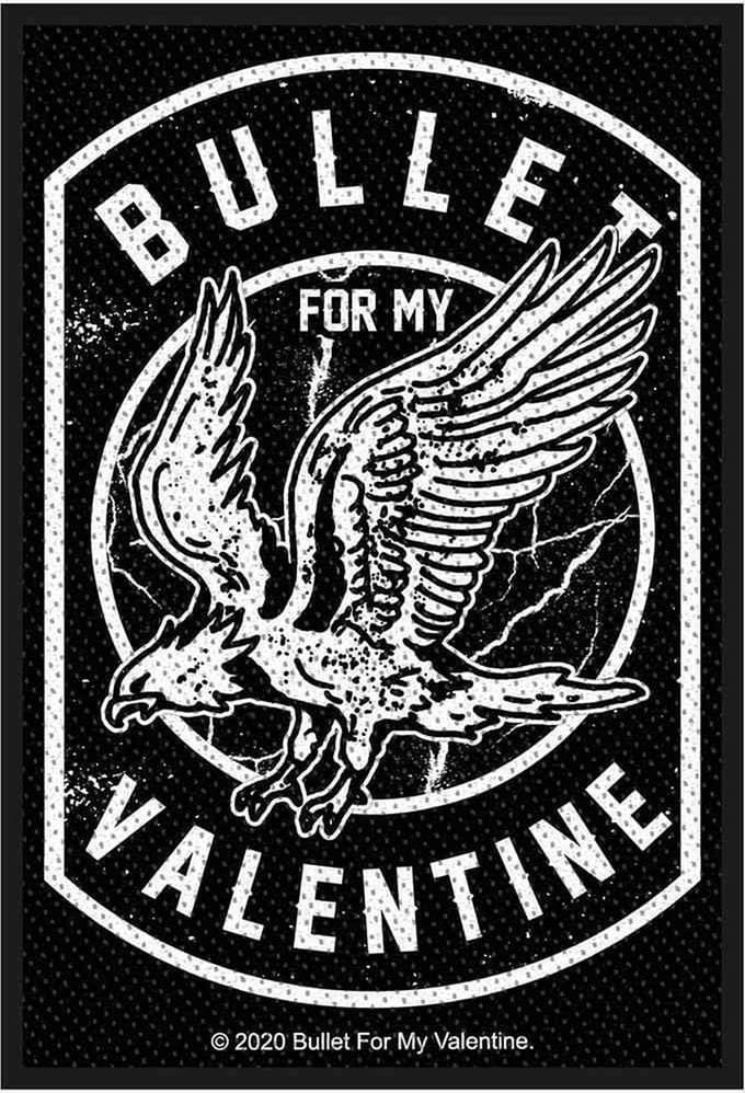 Bullet For My Valentine - Eagle Patch - Zwart