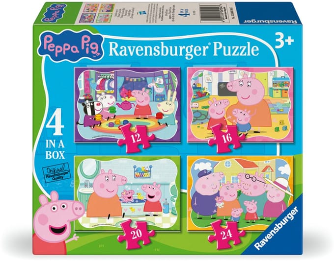 Ravensburger puzzel - Legpuzzel - 12, 16, 20, 24 stukjes
