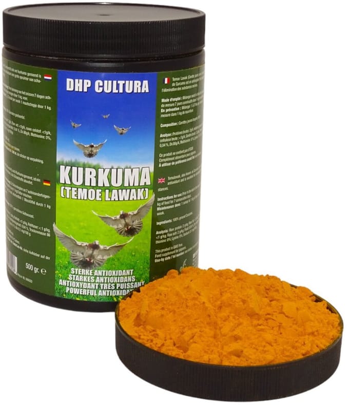 DHP Cultura Kurkuma 500g - voor postduiven