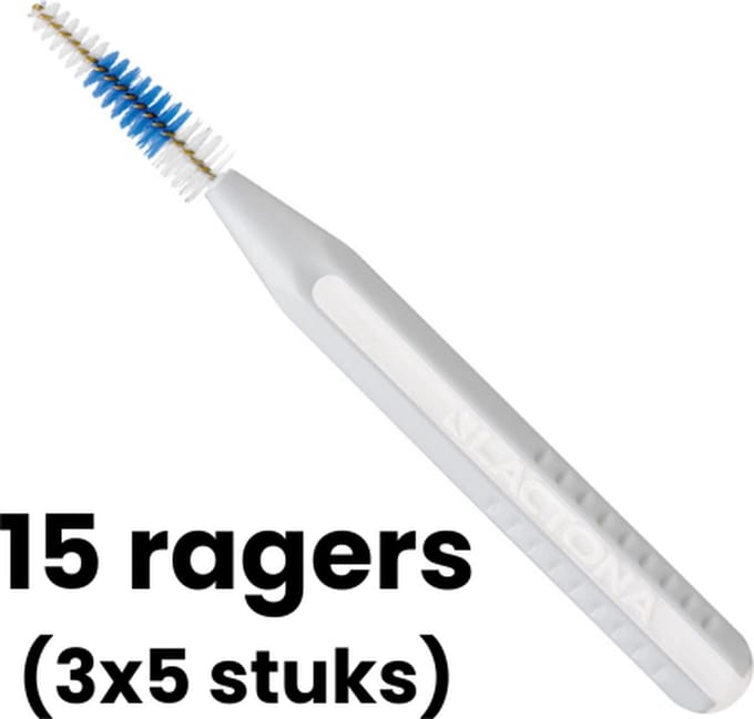 Lactona Easygrip Ragers Conisch-Easygrip A 2.5-5mm - Wit - 3 x 5 stuks - Voordeelpakket