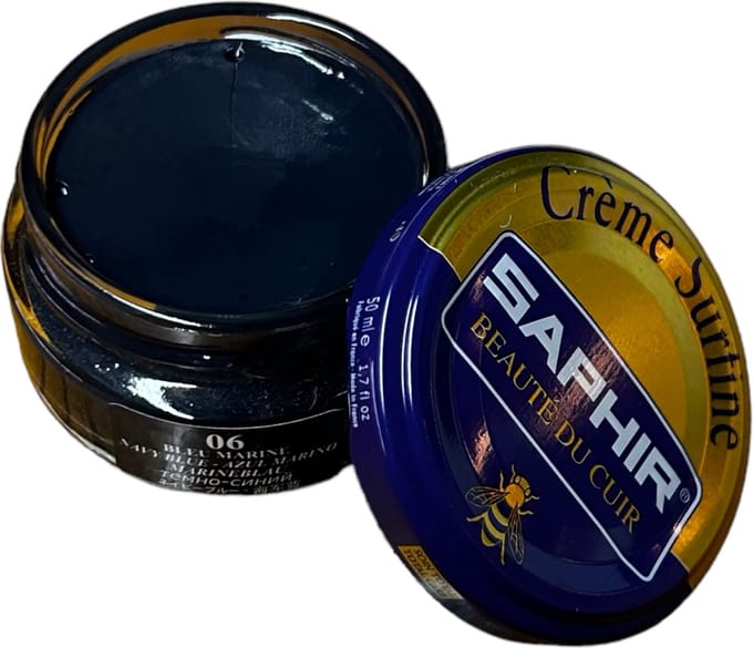 Saphir Creme Surfine (schoenpoets) Marine