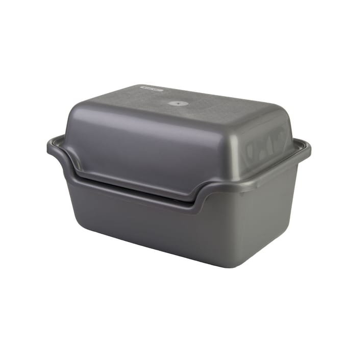 Curver Aardappelschilbak - 3 liter - 29x24.5x40.1 cm - Zilver