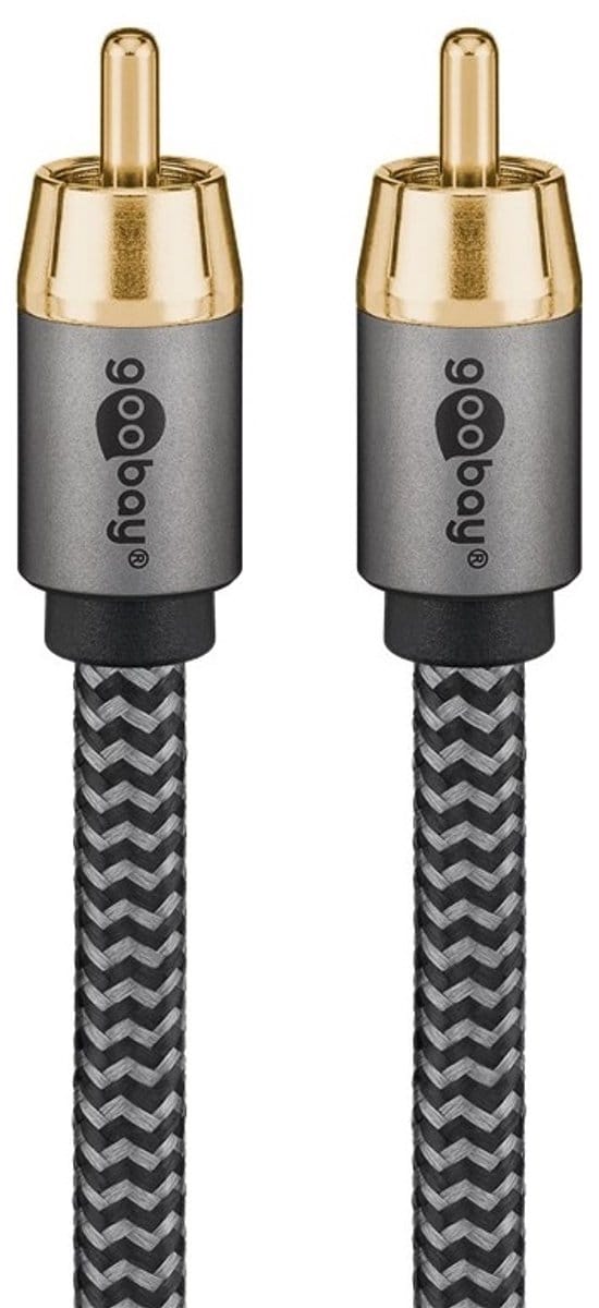Goobay Plus Subwoofer/Stereo Kabel | RCA