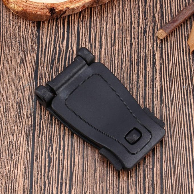 1 pièce Boucle de connexion pour sac à dos Verrou Clip pour bagages Solide gray