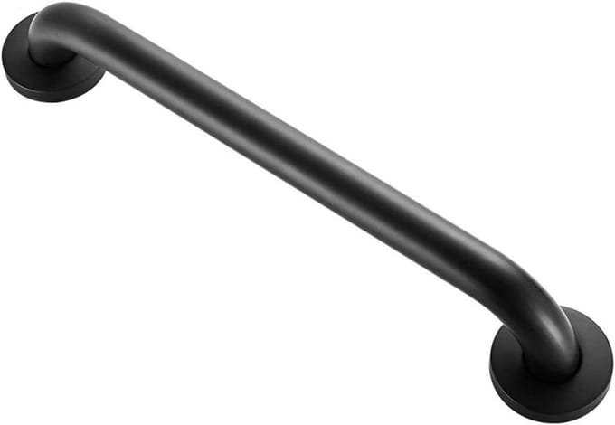Badkamer handgreep - Douchesteun leuning - Veiligheid verhogen - Roestvrij staal - 58 cm - Zilver