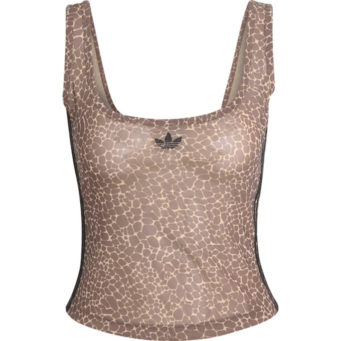 Adidas Originals Aop Tanktop Dames Bruin