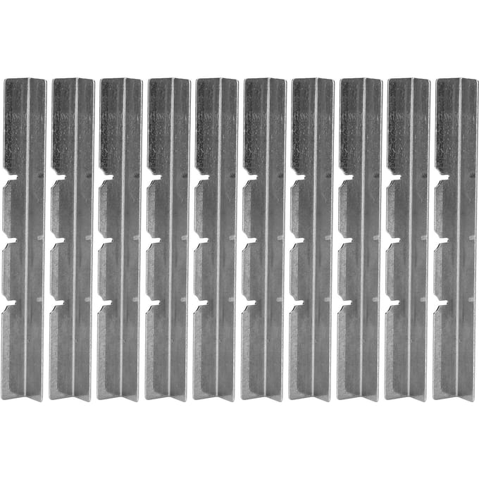 10 Pièces Supports de Mèche de Bougie à 3 Trous Acier Inoxydable Dispositif de Centrage de Mèche pour Fabrication de Bougies DIY gray