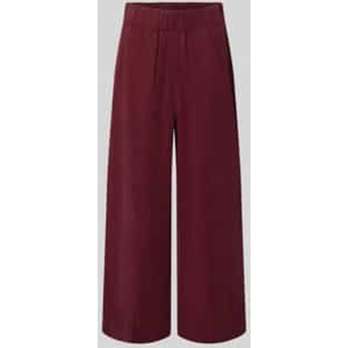 Wijde broek van lyocell