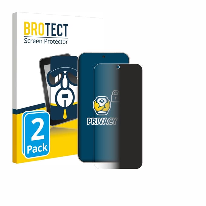 BROTECT - privacy screenprotector voor OnePlus 15 - Folie Beschermfolie Blauwlichtfilter 2 Stuks