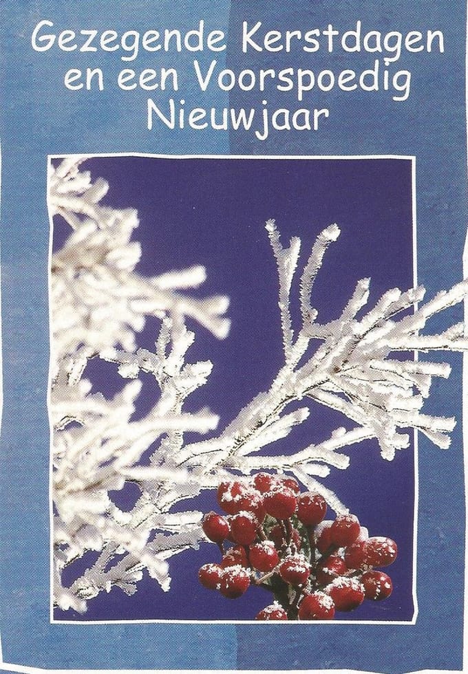 Kerstkaarten nr. 15  25 stuks