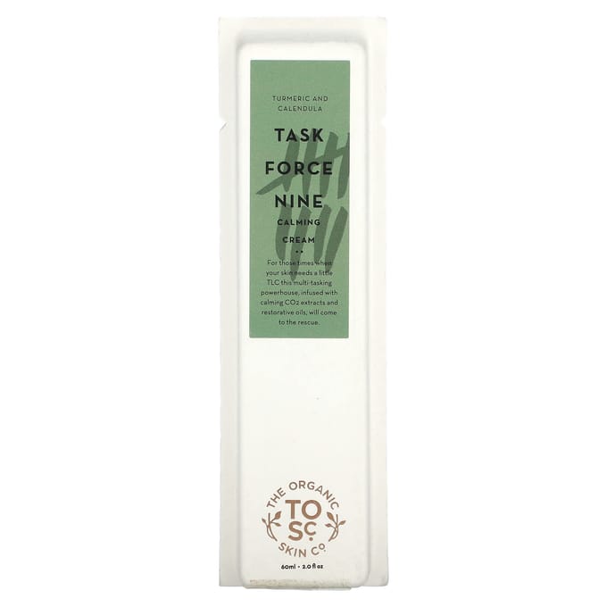 The Organic Skin Co., Task Force Nine, Soothing Cream, 2 fl oz (60 ml) gray