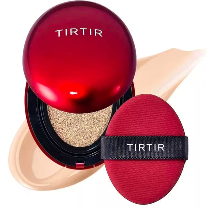 TIRTIR MINI MASK FIT ROUGE MINI COUSSIN 17C PORCELAINE - Fond de teint coussin teinte 17 PORCELAINE