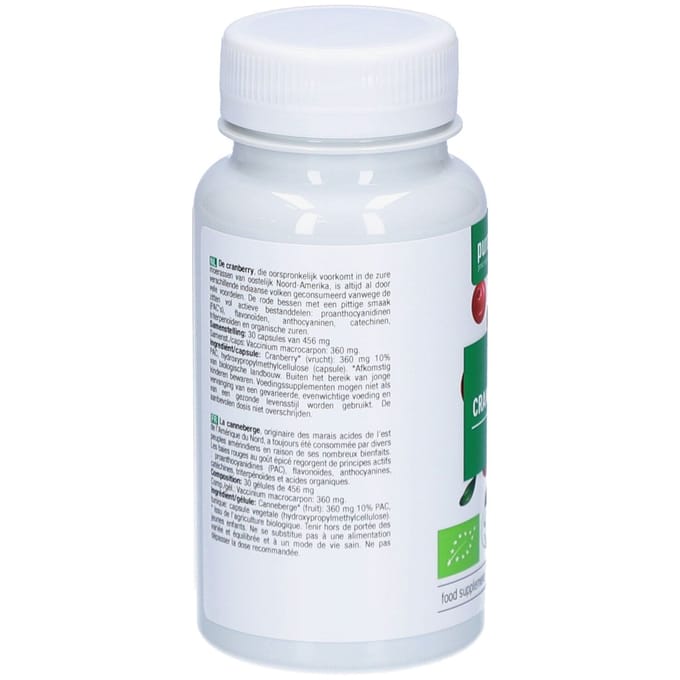 Purasana Vegan Cranberry Bio Caps 30
