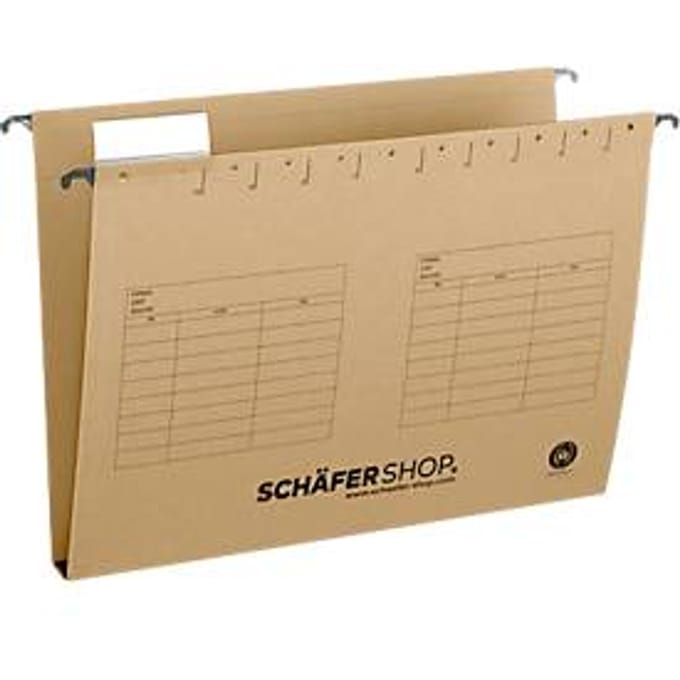 Schäfer Shop Select  hangmap, opening aan de zijkant, voor formaten tot A4, 30 mm breed