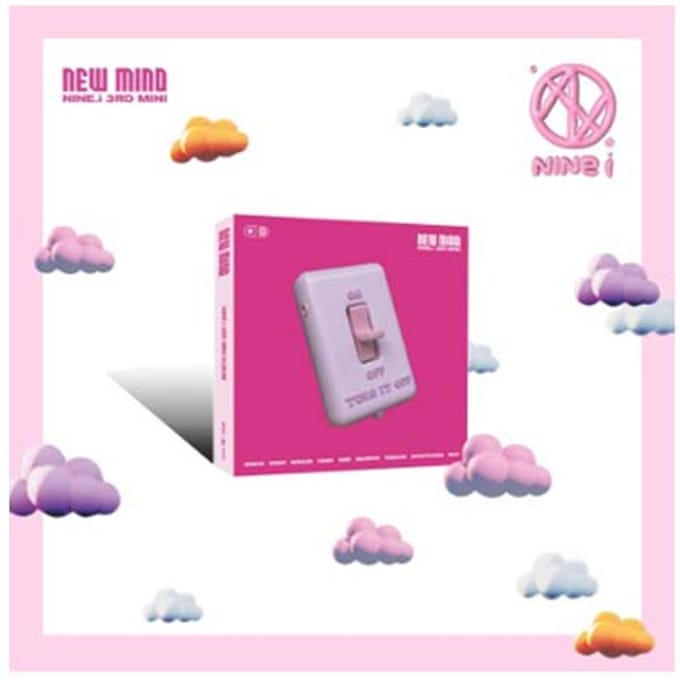 NINE.i 3e mini-album 'NEW MIND' pink