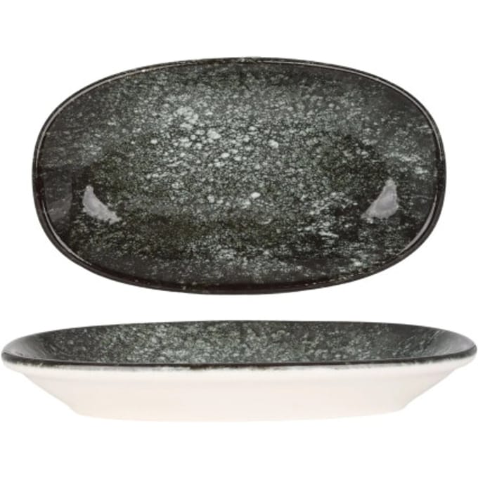 Bonna Serveerschaal - Cosmos - Porselein - 19x11 cm - set van 2