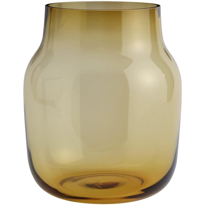 Muuto Silent vaas - L - oranjebruin