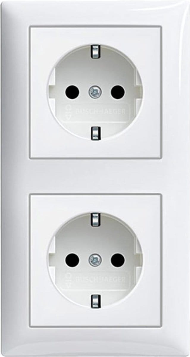 Busch-Jaeger Inbouw Wandcontactdoos Set2