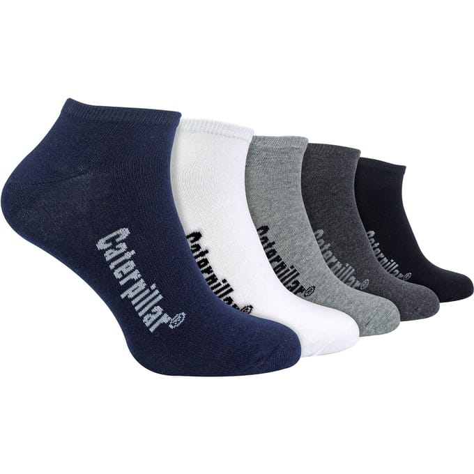 Heren 5-Pack Katoenrijke Werk Sokken voor Trainers
