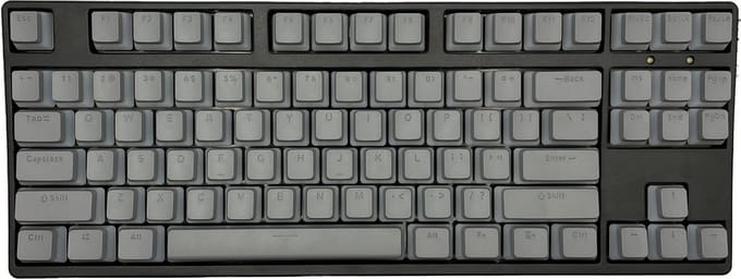 Grijs Pudding Keycaps Set - OEM - PBT - Double Shot - 130 Keys