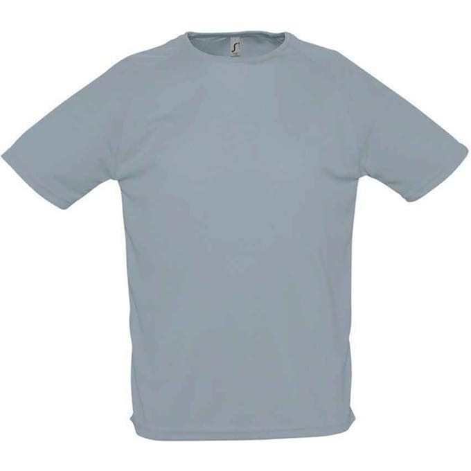 SOLS Heren Sportief Raglan T-shirt (Puur Grijs)