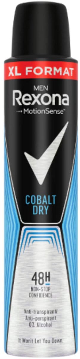 Rexona Deodorant For Men Cobalt Dry - 200 ml