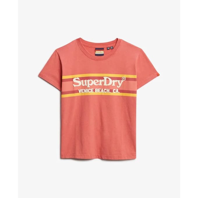 Superdry - Venue Outdoors T-shirt met aansluitende pasvorm - Dames - T-shirts