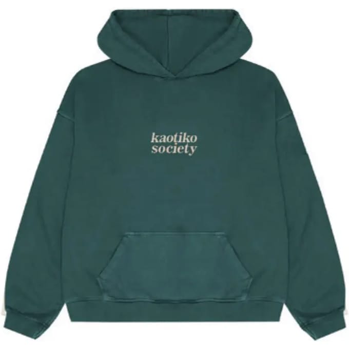 Hoodie Kaotiko Washed Cesare